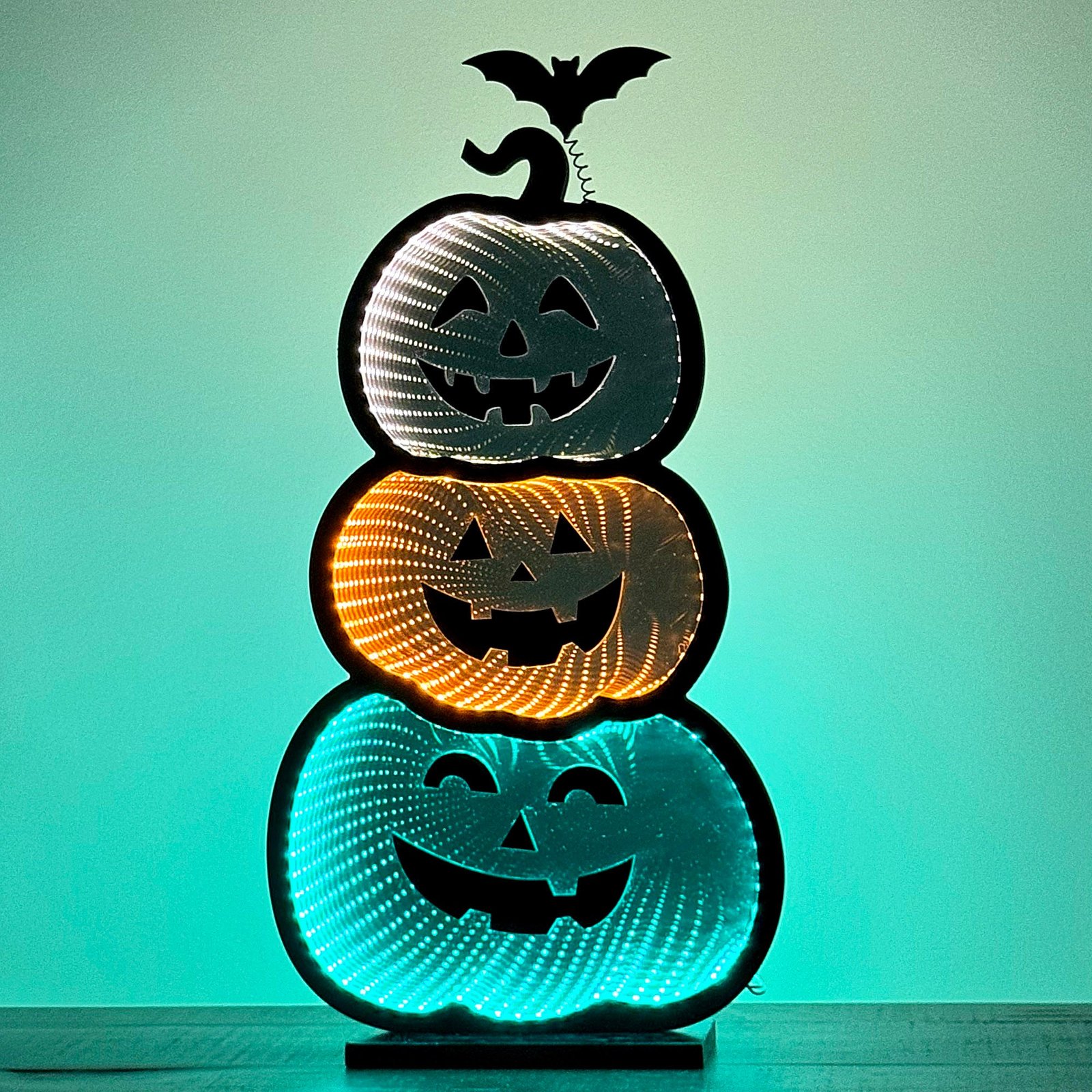 3 Stacked Pumpkins